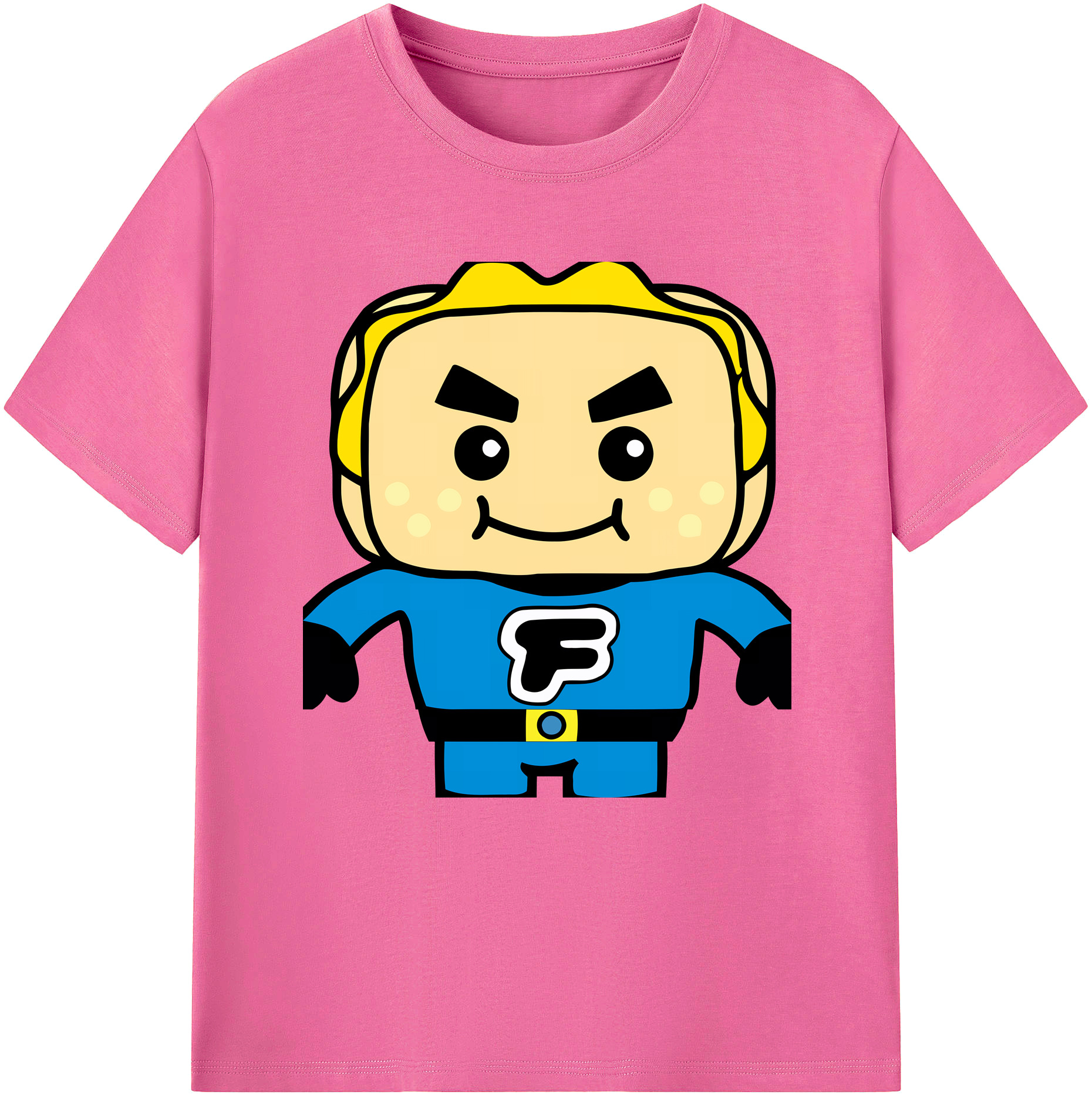 （画像用） アンパンマン Anpanman レディースカジュアルプリントTシャツ（綿100％）